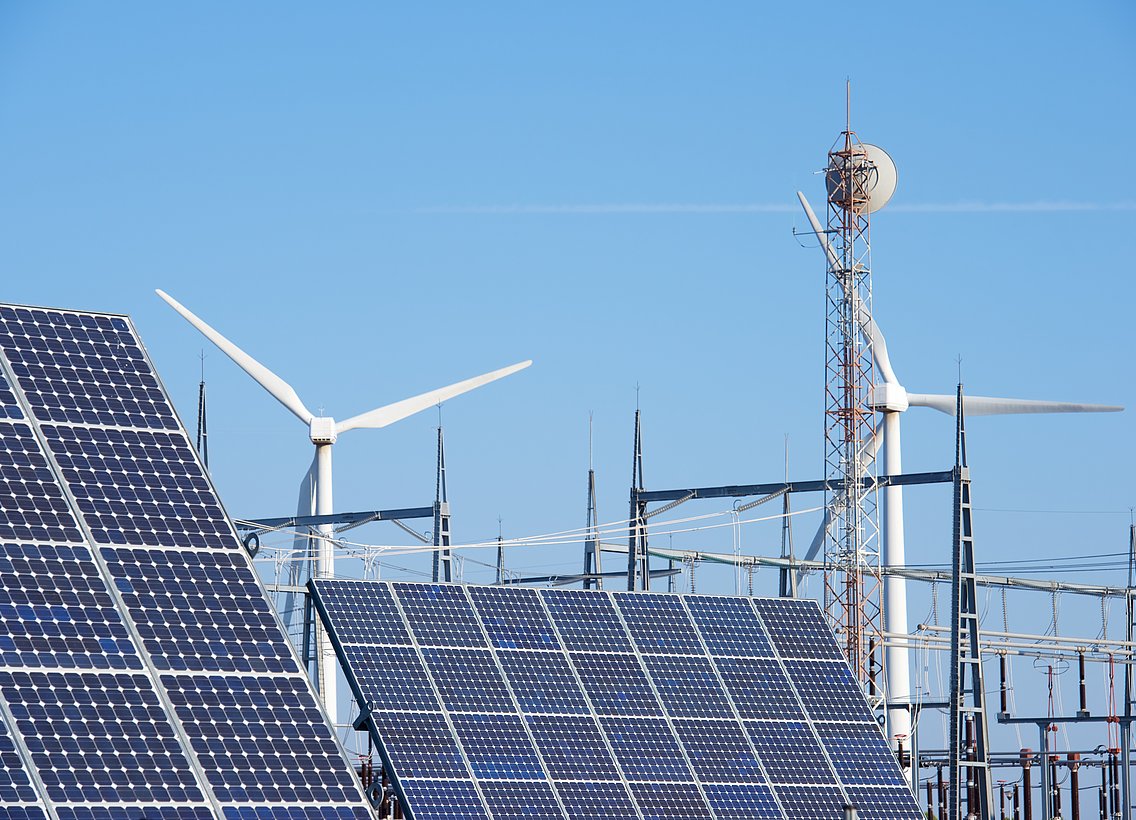 Stock-Foto vonerneuerbar, energie, photovoltaisch