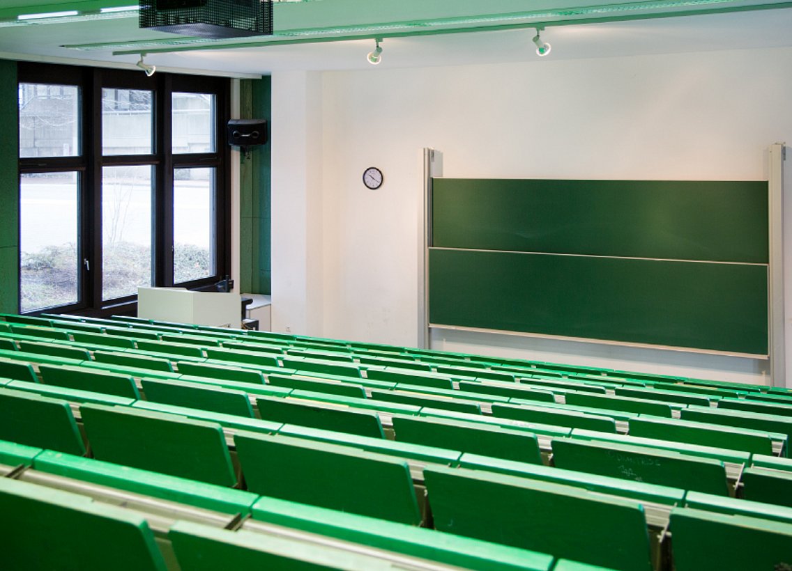 Hörsaal grün