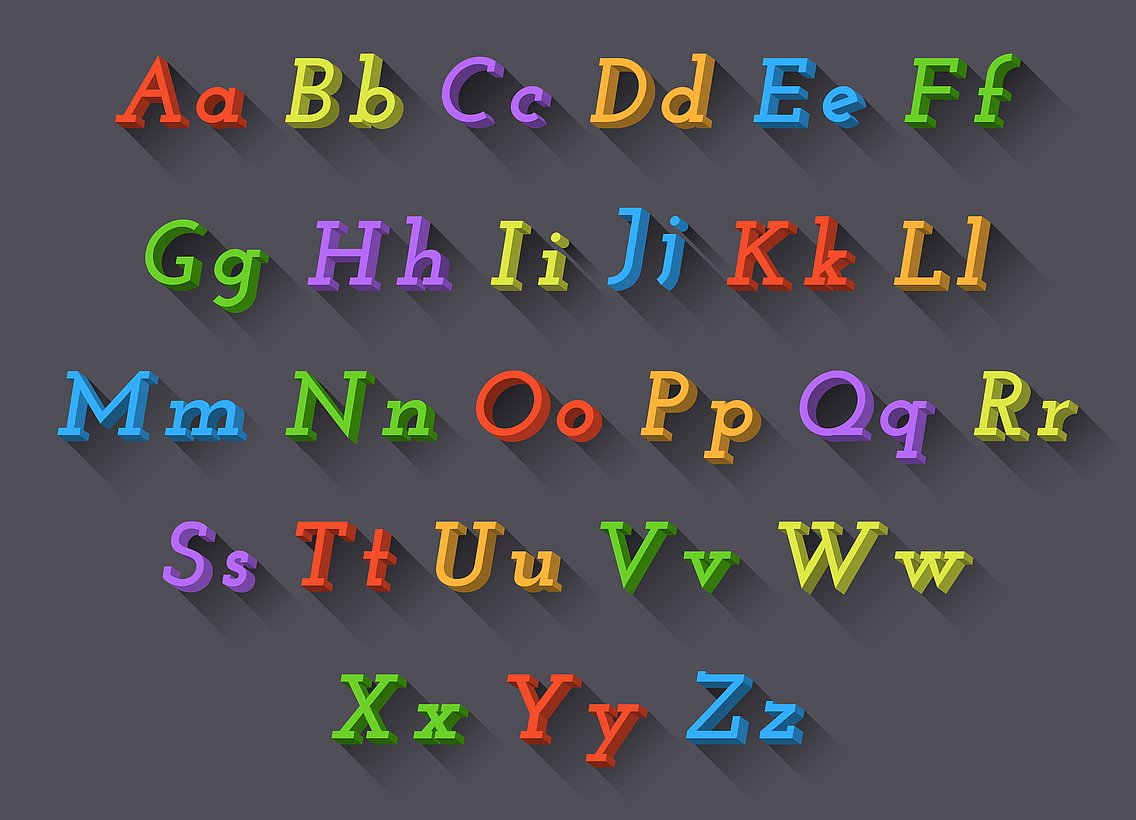 Bild des Alphabets